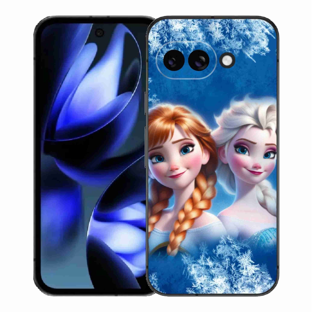 Gelový kryt mmCase na Google Pixel 9a - ledové království 2