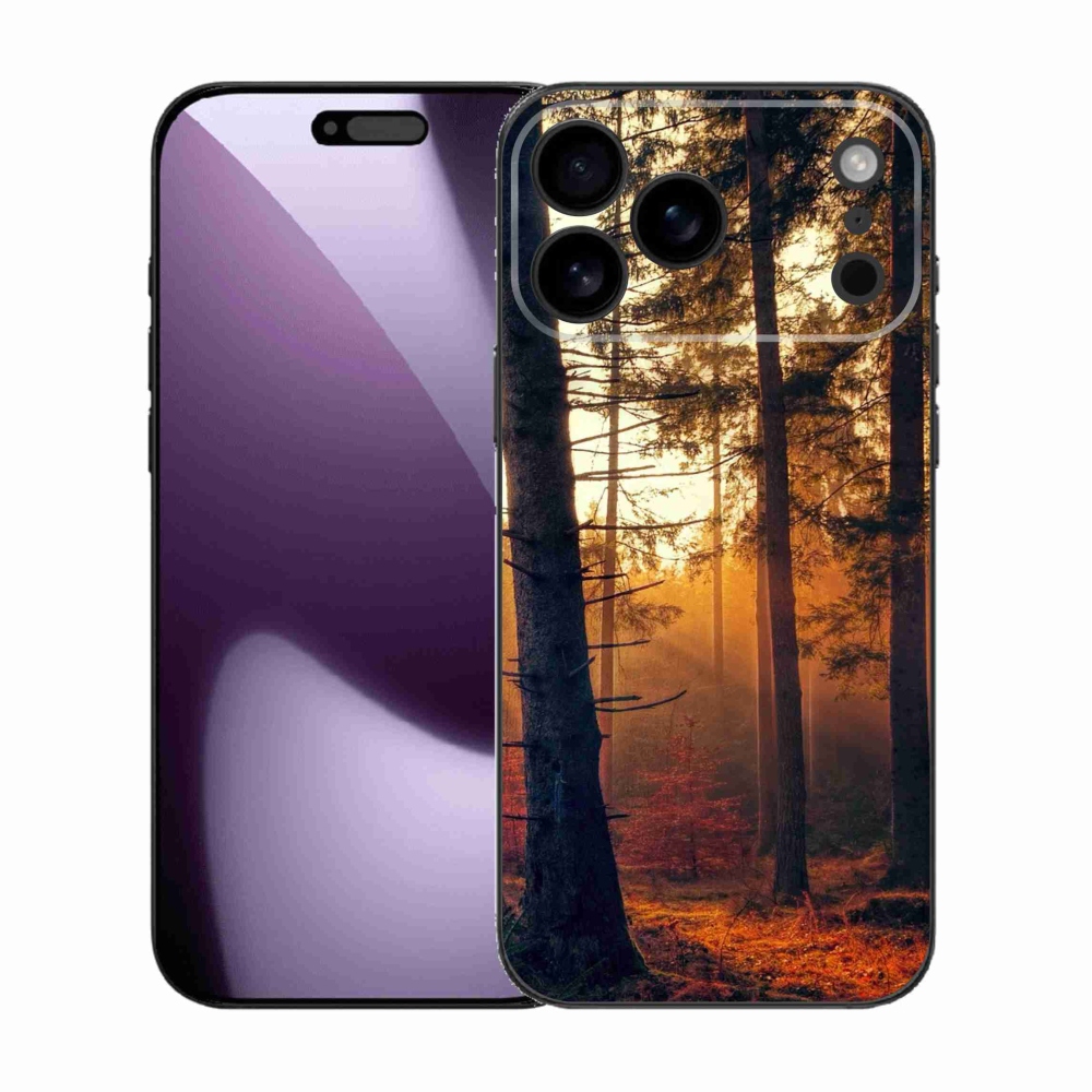 Gelový kryt mmCase na iPhone 17 Pro Max - les