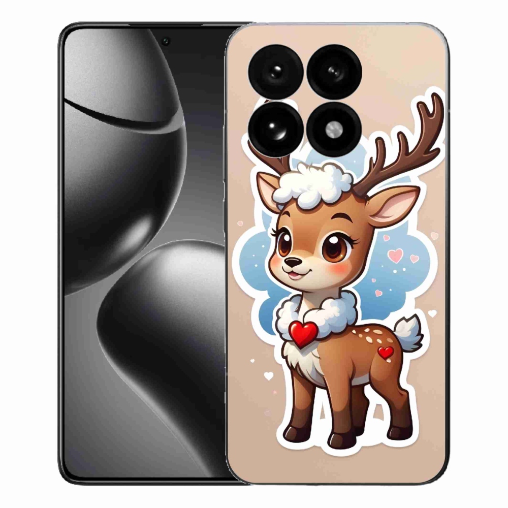 Gelový kryt mmCase na Xiaomi 15T - kreslený sob