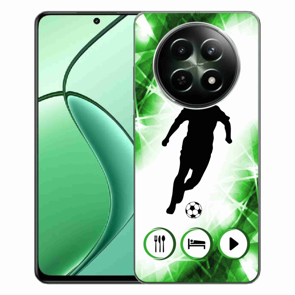Gelový kryt mmCase na Realme 12 5G/12x 5G - fotbalista