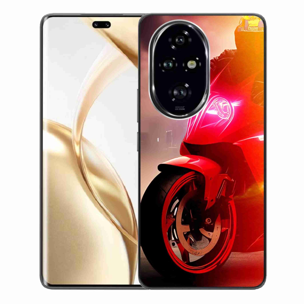 Gelový kryt mmCase na Honor 200 Pro 5G - motorka