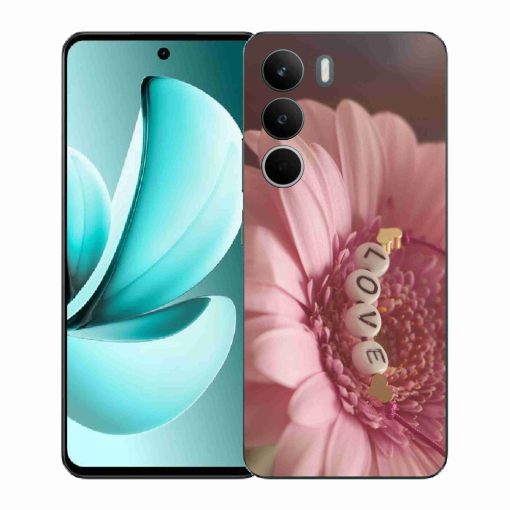 Gelový kryt mmCase na Realme C71 - přívěsek love