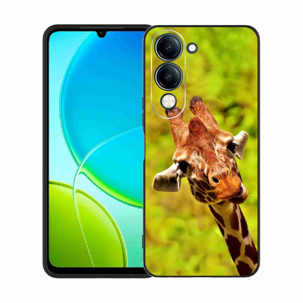 Gelový kryt mmCase na Vivo Y29s 5G - žirafa