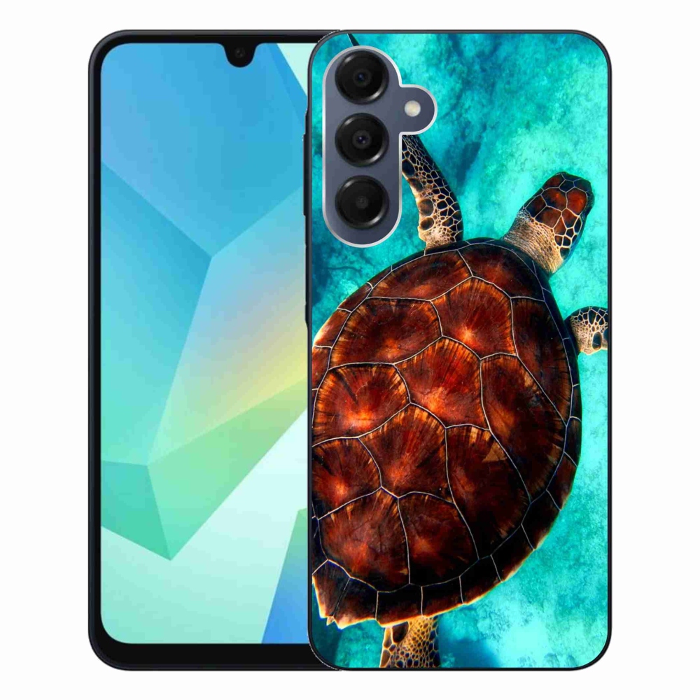 Gelový kryt mmCase na Samsung Galaxy A16 4G/5G - želva