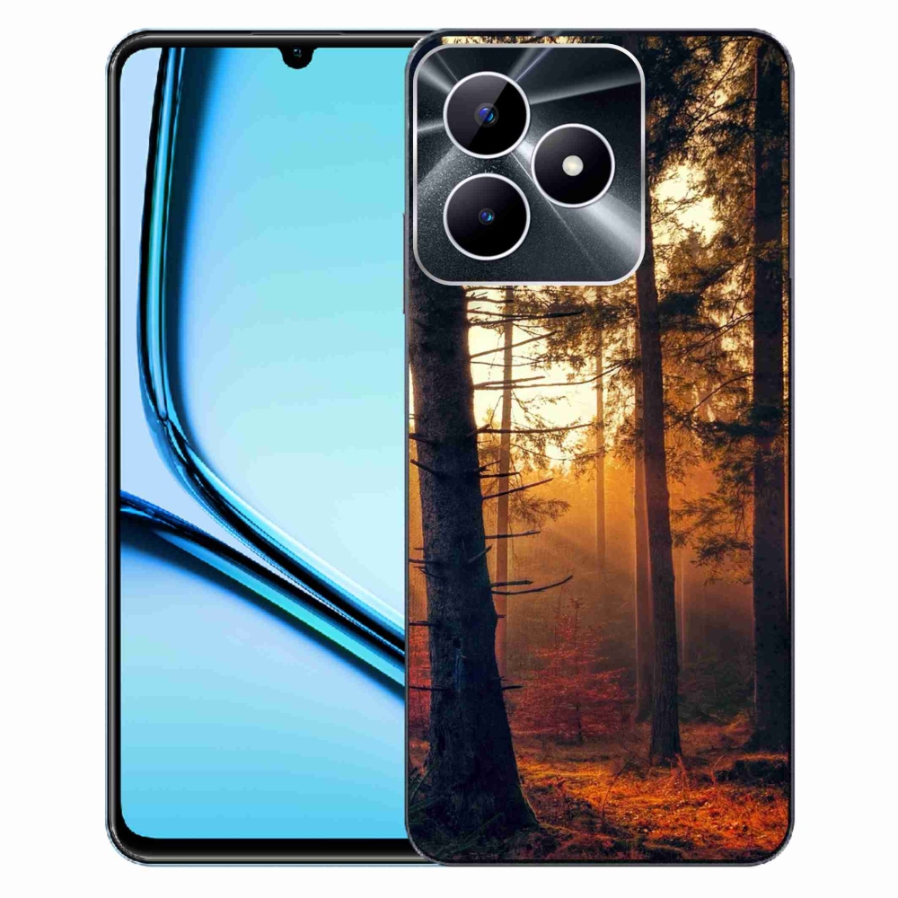 Gelový obal mmCase na Realme Note 50 - les