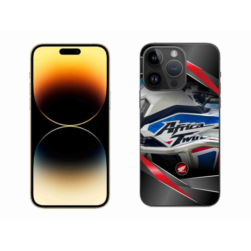 Gelový kryt mmCase na iPhone 14 Pro Max 6.7 - motorka honda
