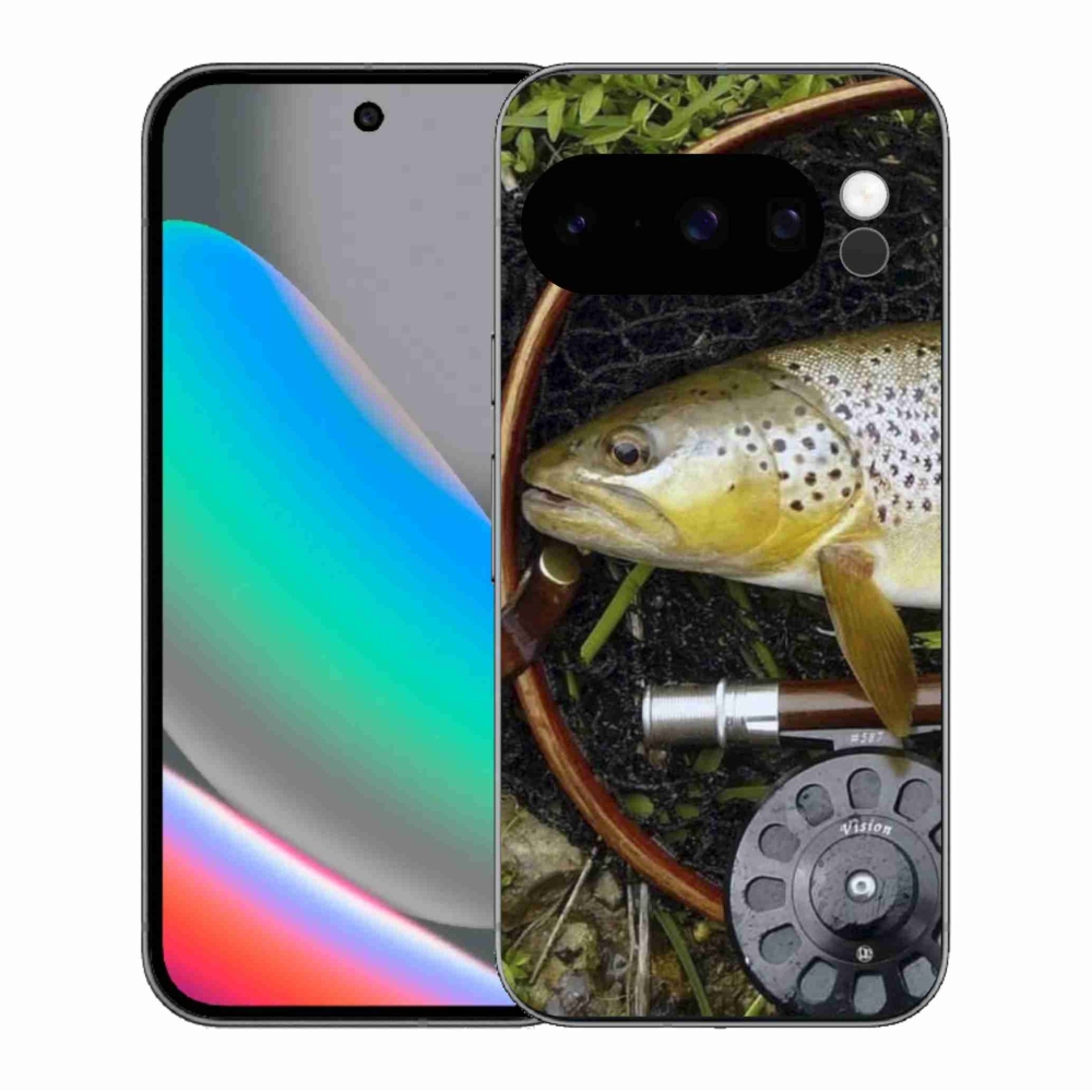 Gelový kryt mmCase na Google Pixel 10 Pro - pstruh 2