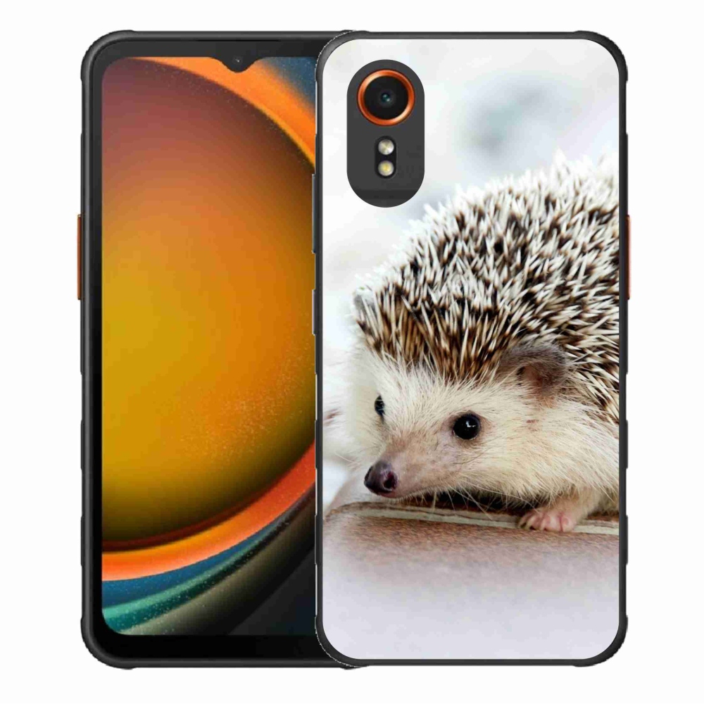 Gelový kryt mmCase na Samsung Galaxy Xcover 7 - ježek