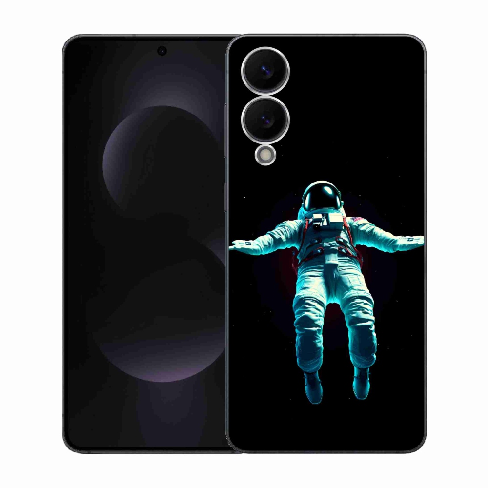 Gelový kryt mmCase na Samsung Galaxy S25 Edge - kosmonaut