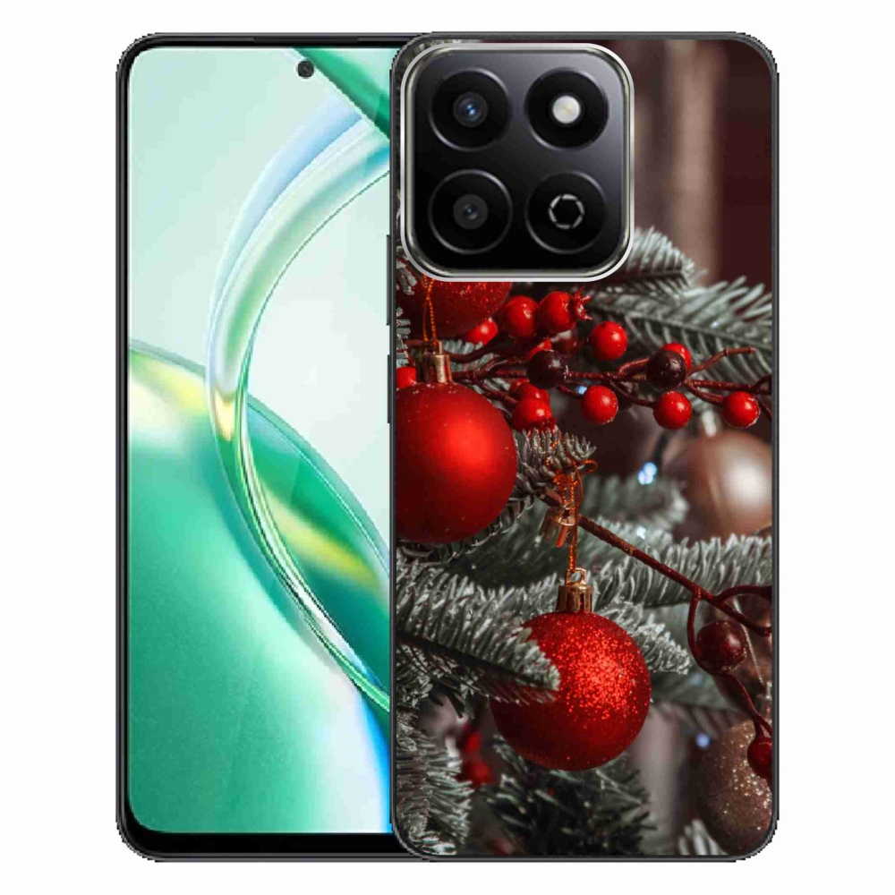 Gelový kryt mmCase na Honor 200 Smart 5G - vánoční ozdoby 2