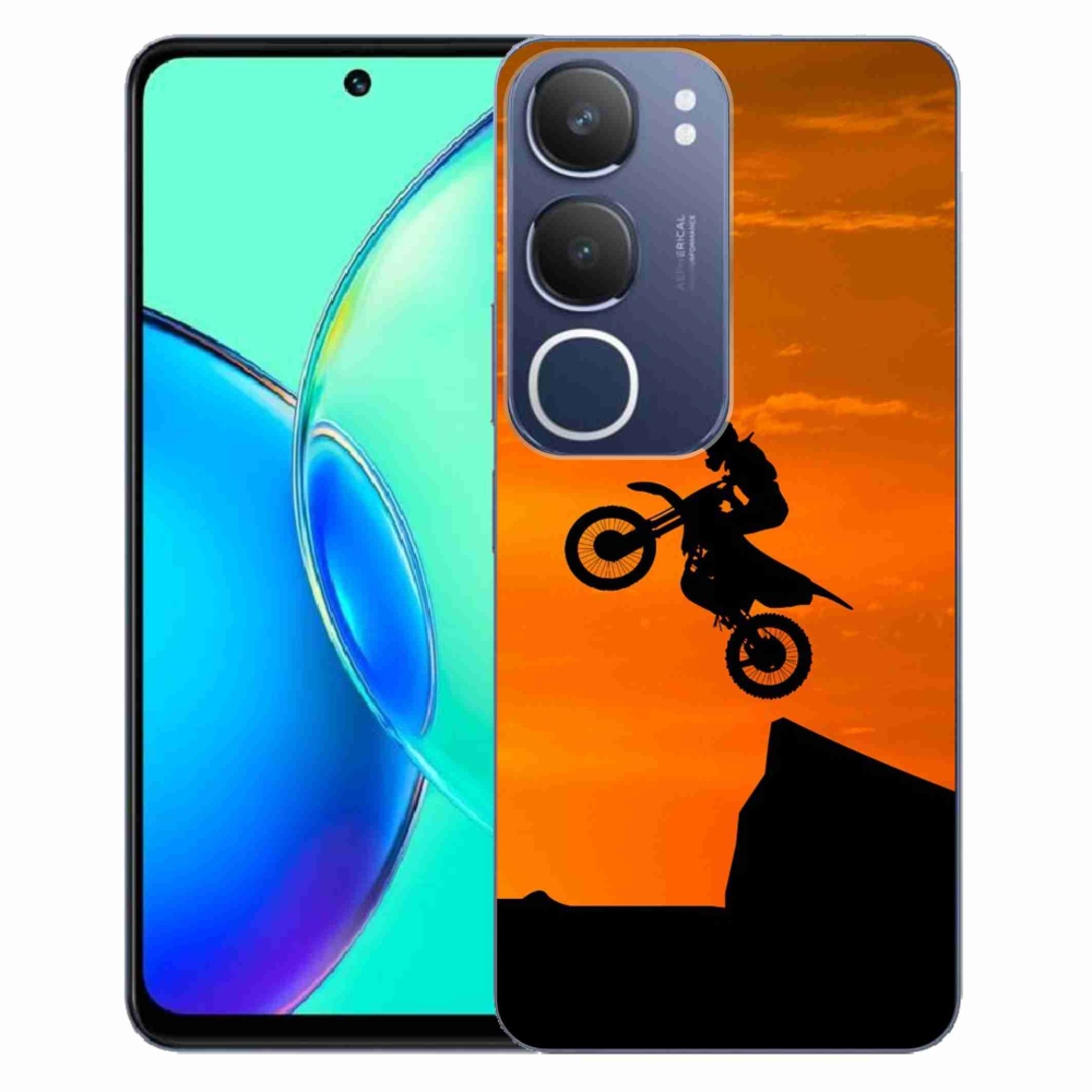 Gelový kryt mmCase na Vivo Y19s - motocross