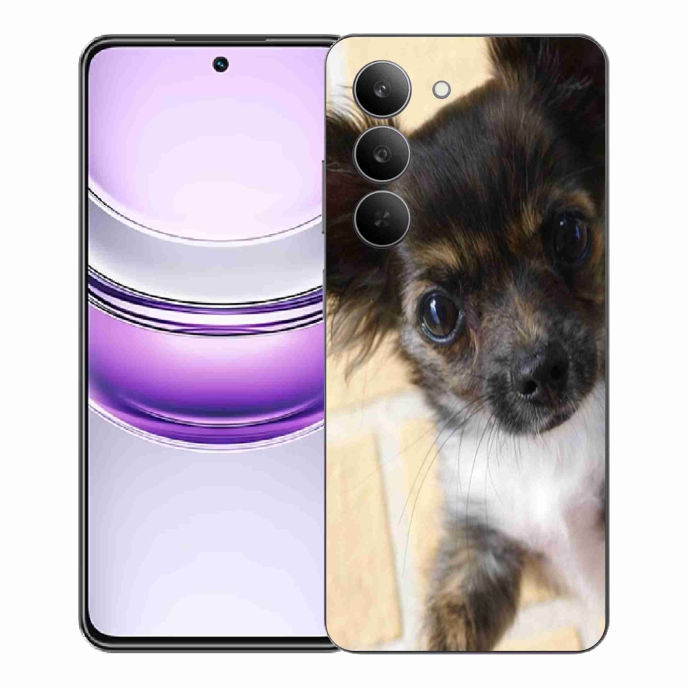 Gelový kryt mmCase na Realme 14x 5G - čivava 2