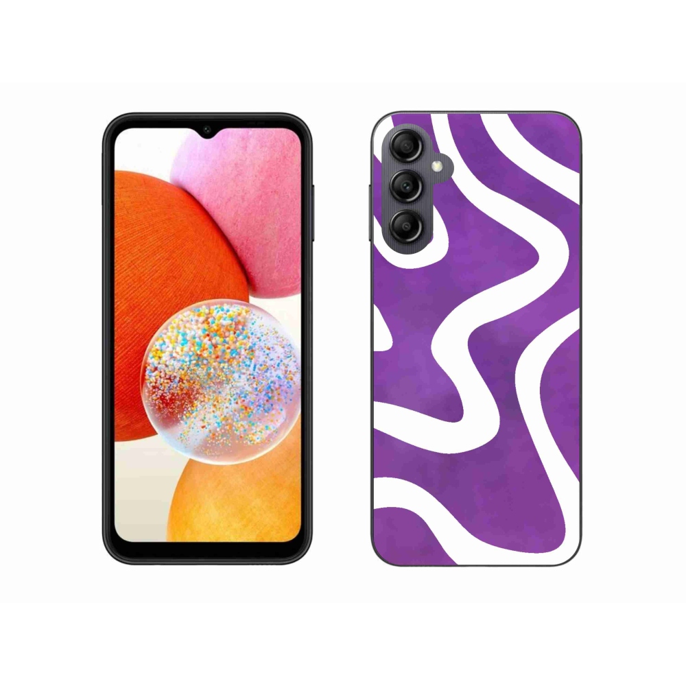 Gelový kryt mmCase na Samsung Galaxy A14 4G/5G - abstrakt 30