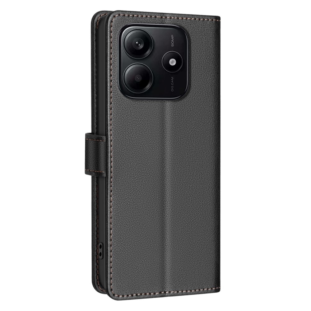BNF knížkové pouzdro na Xiaomi Redmi Note 14 5G - černé