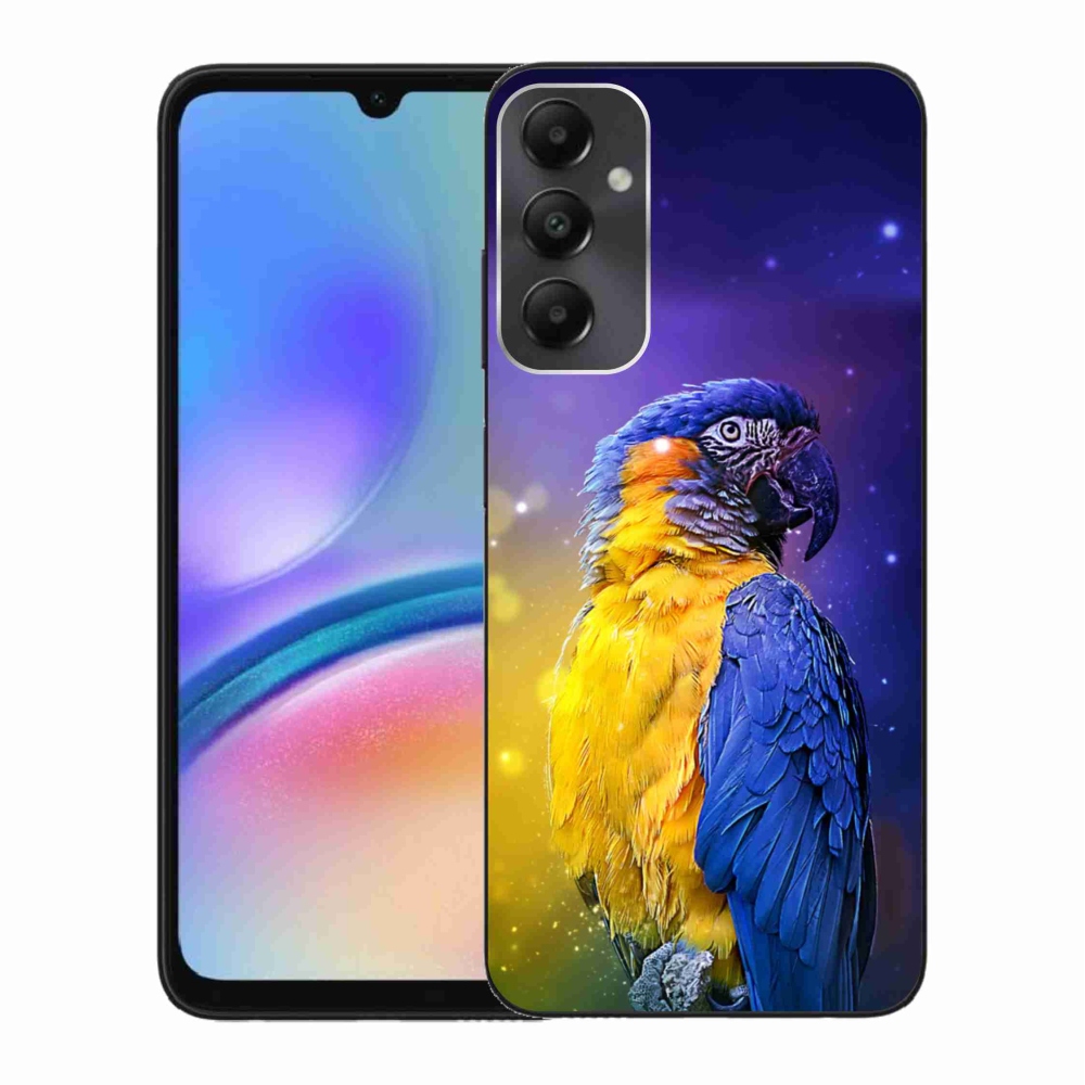 Gelový obal mmCase na Samsung Galaxy A05s - papoušek ara 1