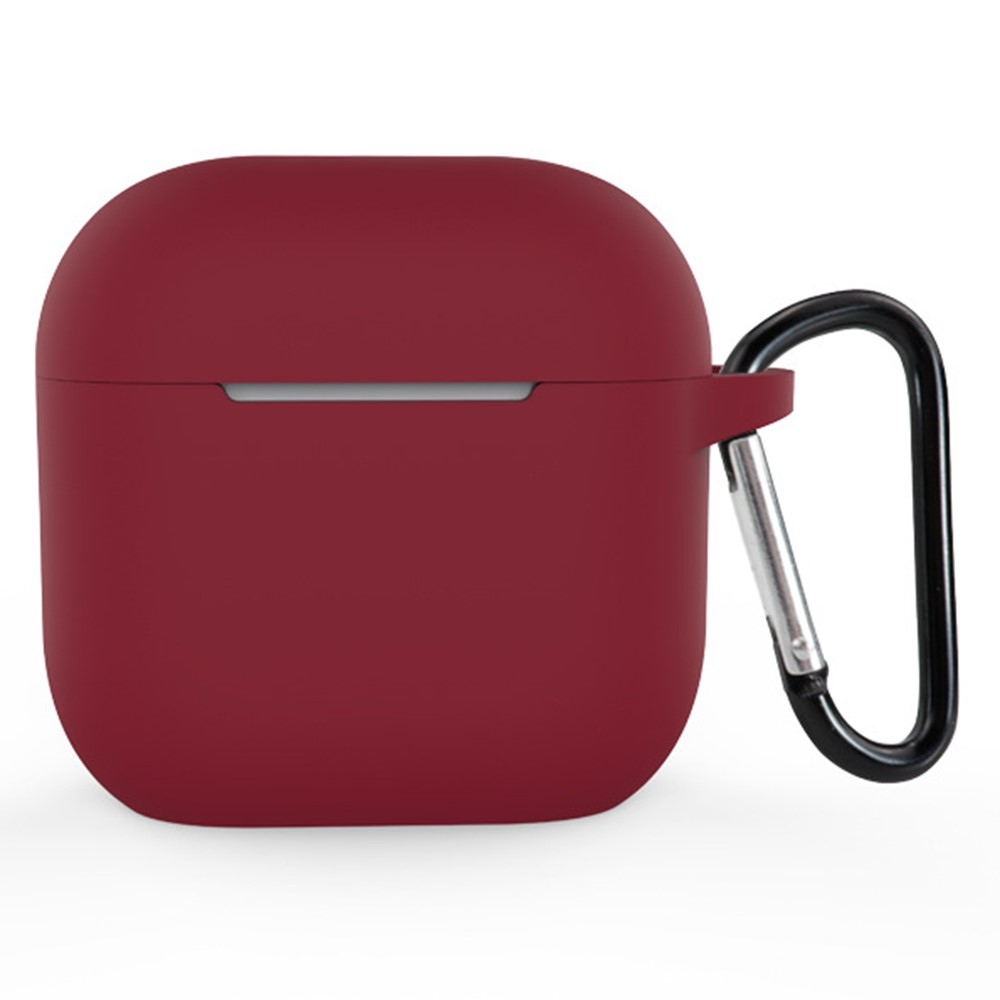 Sleeve silikonový obal na Apple AirPods 4 - vínový