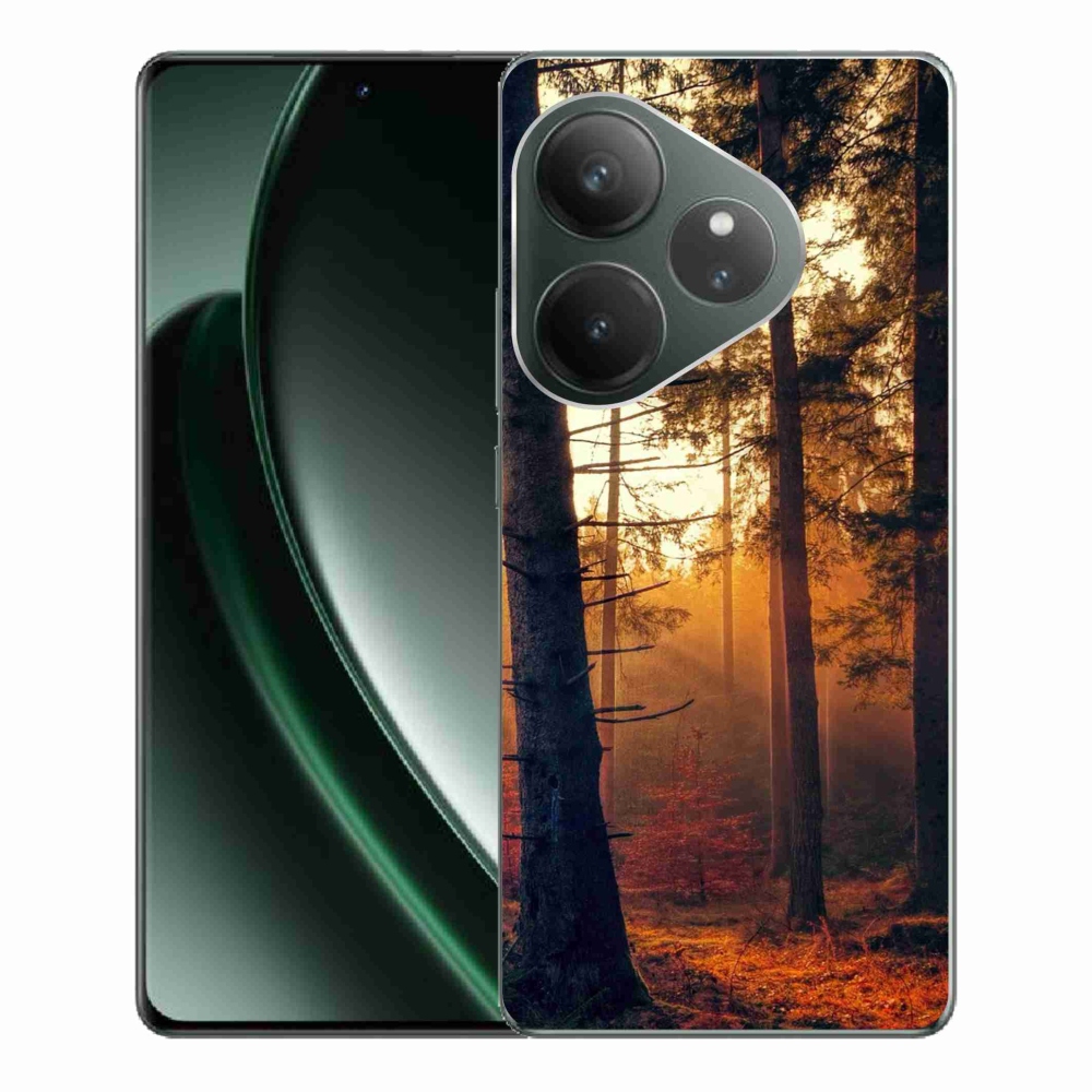Gelový obal mmCase na Realme GT 6 5G/GT 6T 5G - les