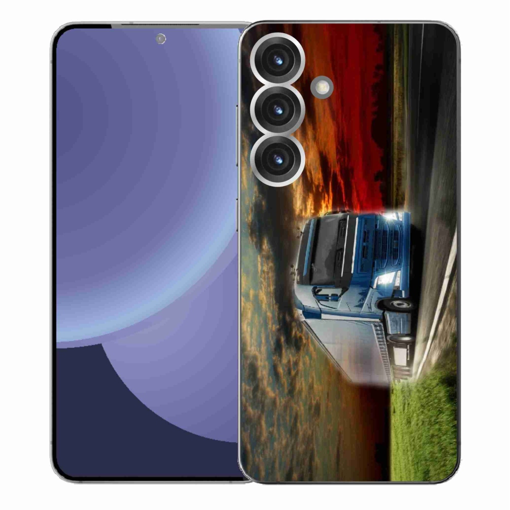 Gelový kryt mmCase na Samsung Galaxy S25+ - kamion 4