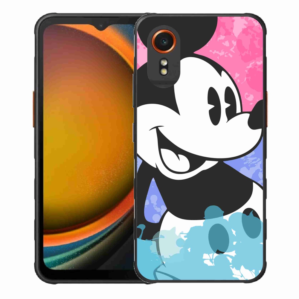 Gelový kryt mmCase na Samsung Galaxy Xcover 7 - mickey mouse