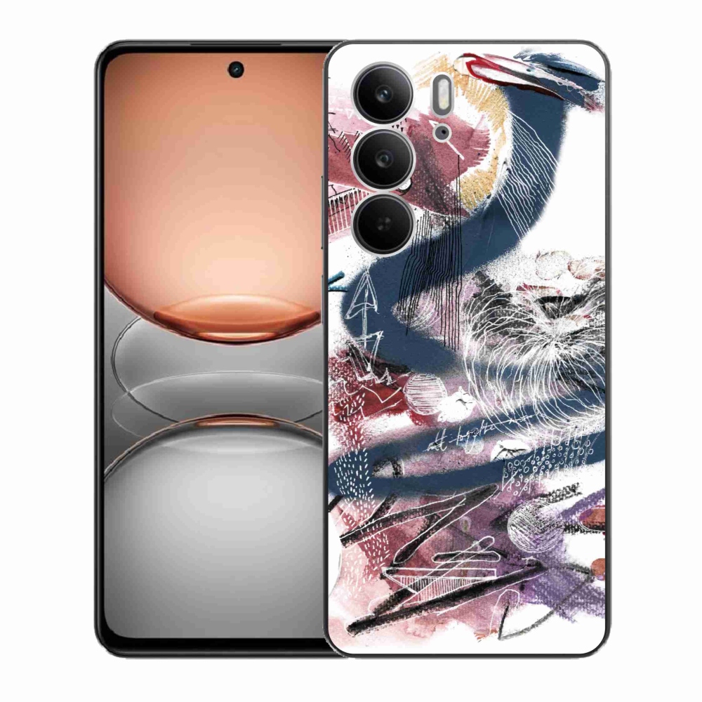 Gelový kryt mmCase na Realme C75 - abstraktní motiv 28