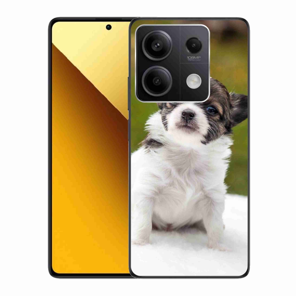 Gelový obal mmCase na Xiaomi Redmi Note 13 5G - čivava 4