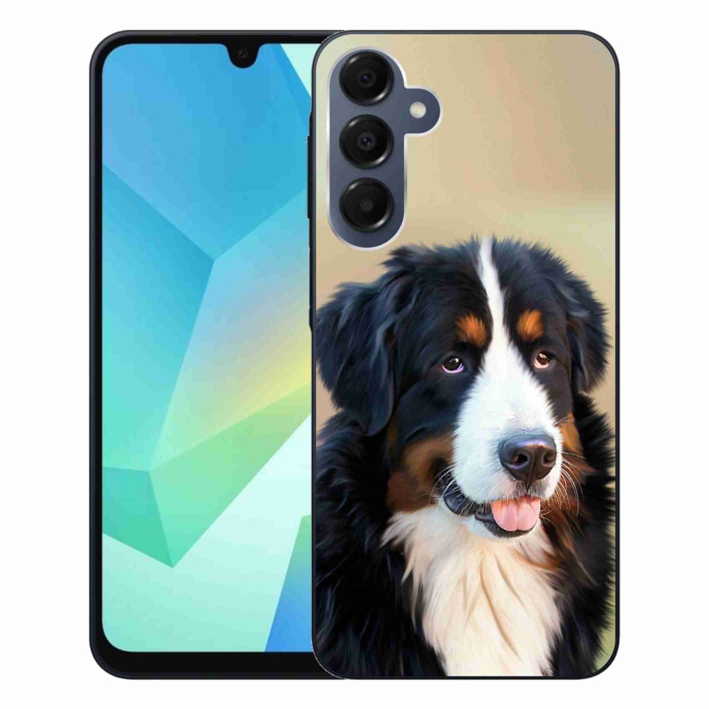 Gelový obal mmCase na Samsung Galaxy A16 4G/5G - bernský salašnický pes