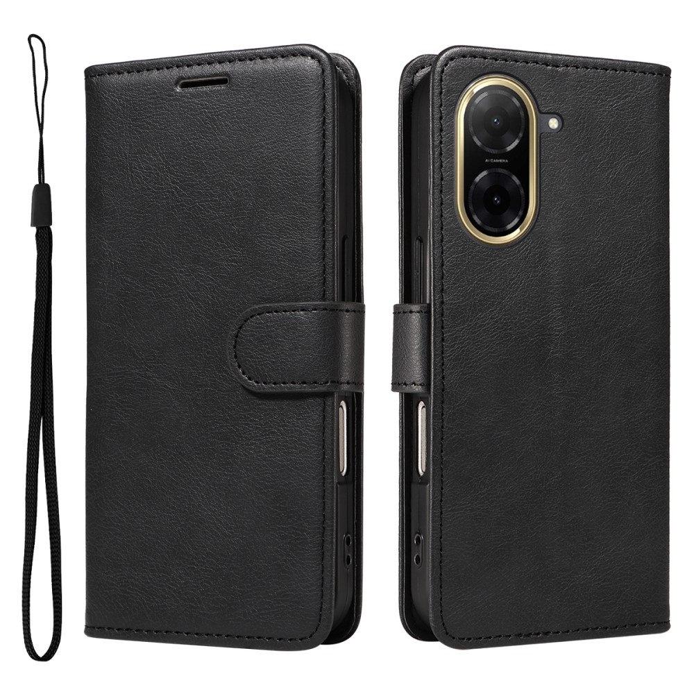 Wallet knížkové pouzdro na Xiaomi Redmi A5 (173.45x79.35x8.45mm) - černé