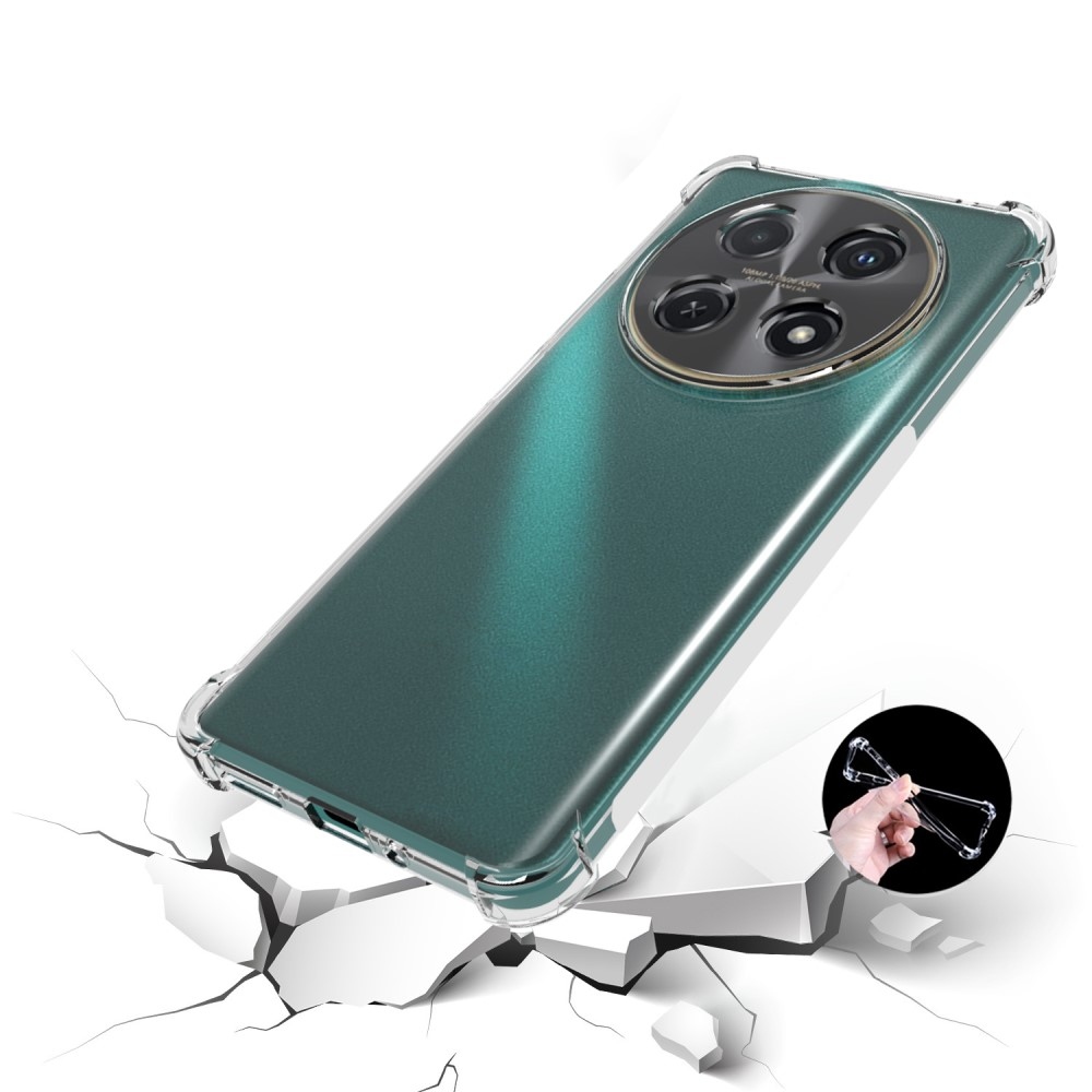 Průhledný gelový obal s vyztuženými rohy na Huawei Nova 12i