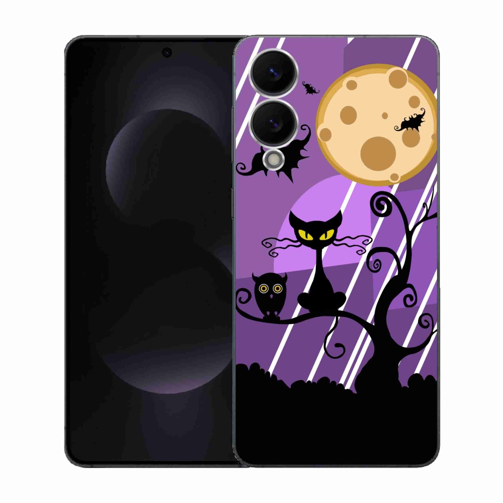 Gelový kryt mmCase na Samsung Galaxy S25 Edge - halloween