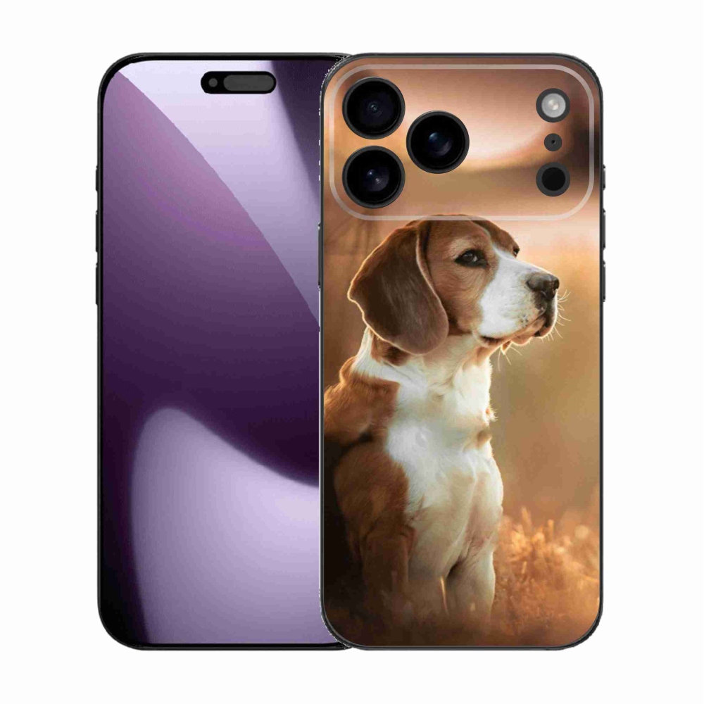 Gelový kryt mmCase na iPhone 17 Pro Max - bígl