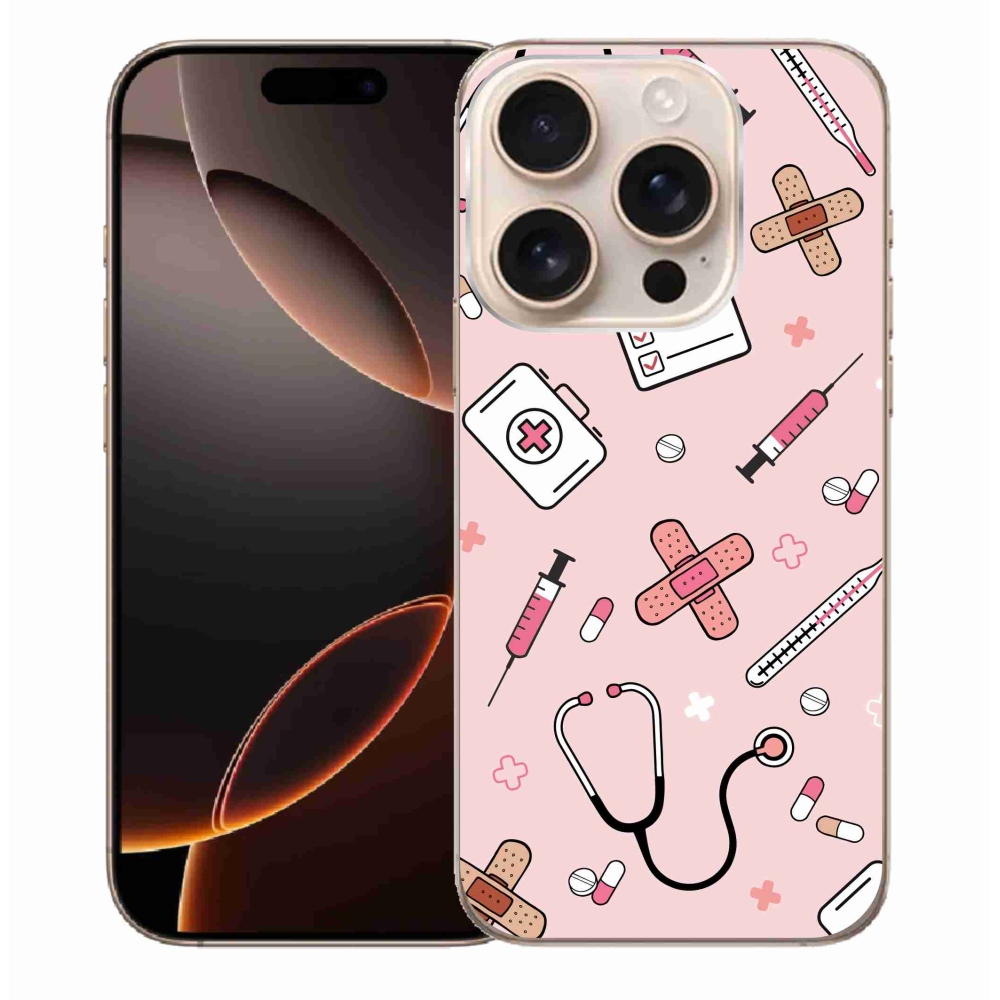 Gelový kryt mmCase na iPhone 16 Pro Max - zdravotnictví 2