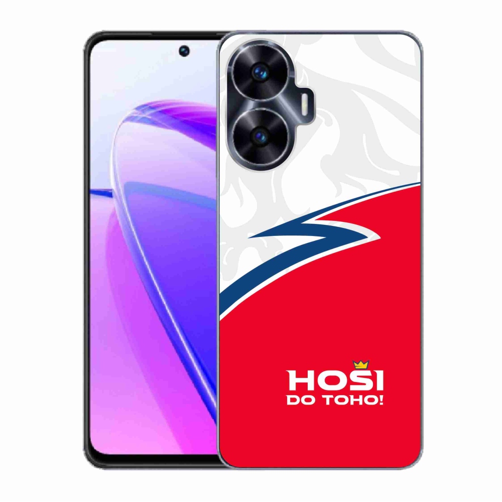 Gelový kryt mmCase na Realme C55 - hoši do toho 1