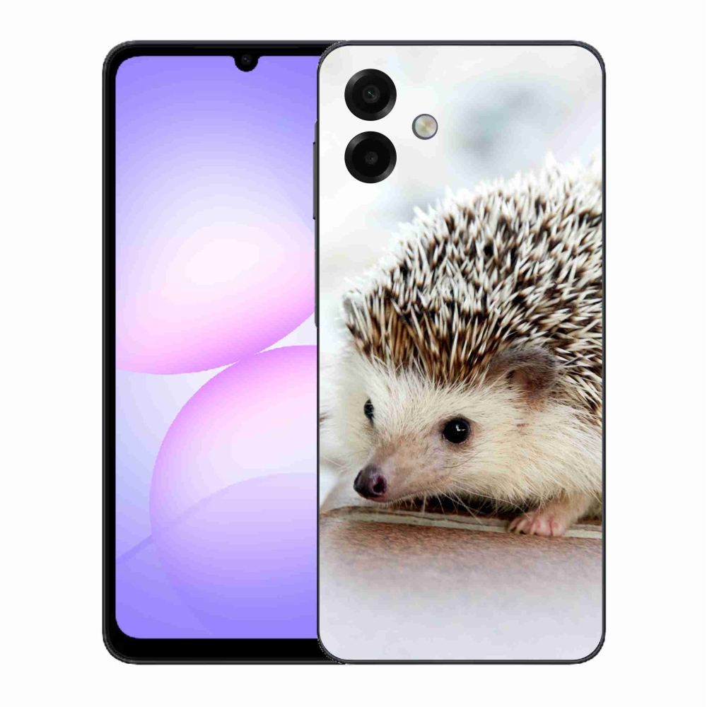Gelový kryt mmCase na Samsung Galaxy A07 4G - ježek