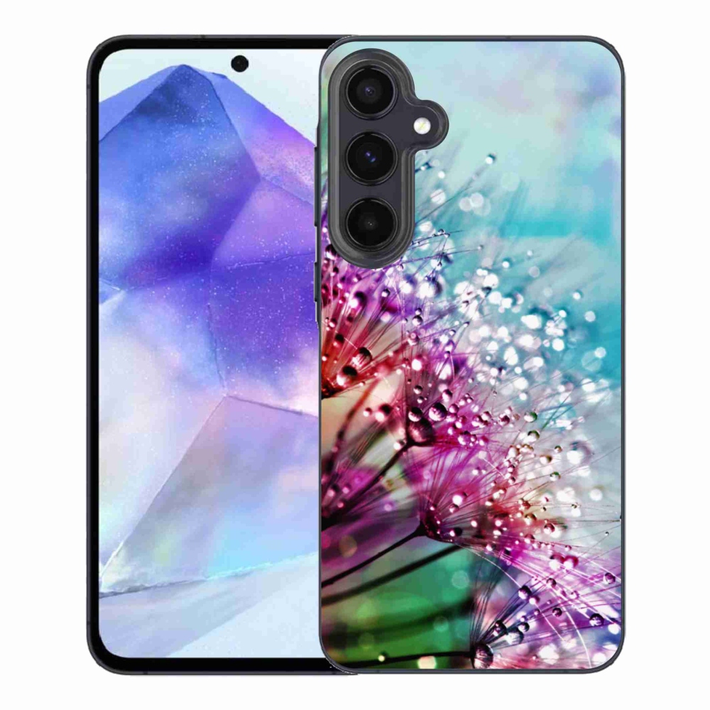 Gelový kryt mmCase na Samsung Galaxy A55 5G - barevné květy