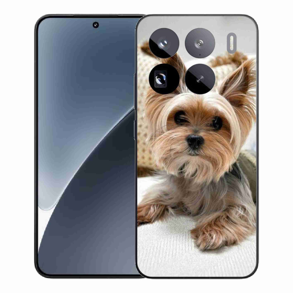 Gelový kryt mmCase na Xiaomi 15 Pro - jorkšír 5