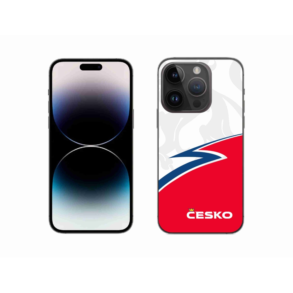 Gelový kryt mmCase na iPhone 14 Pro 6.1 - Česko 1