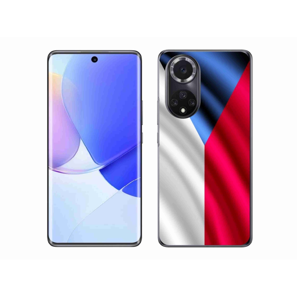 Gelový kryt mmCase na mobil Honor 50 - česká vlajka