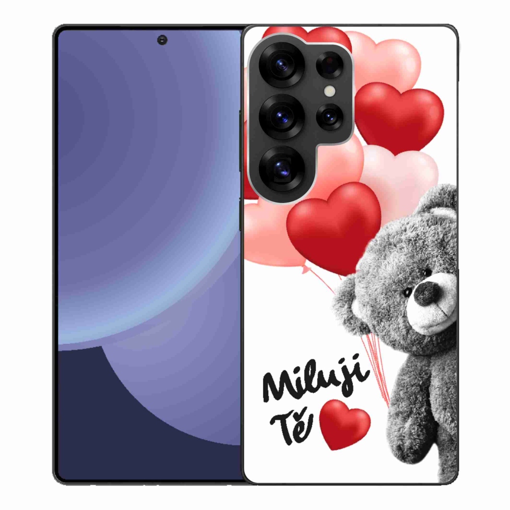 Gelový kryt mmCase na Samsung Galaxy S25 Ultra - miluji Tě