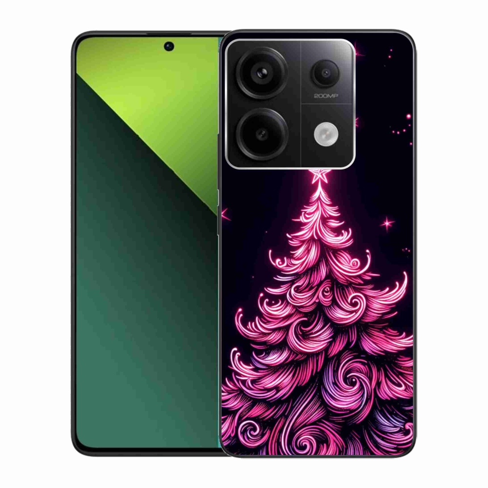 Gelový kryt mmCase na Xiaomi Redmi Note 13 Pro 5G/Poco X6 5G - neonový vánoční stromek 2