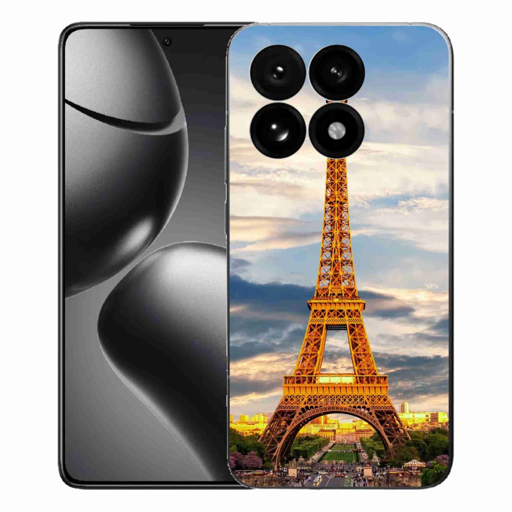 Gelový kryt mmCase na Xiaomi 15T - eiffelova věž 3