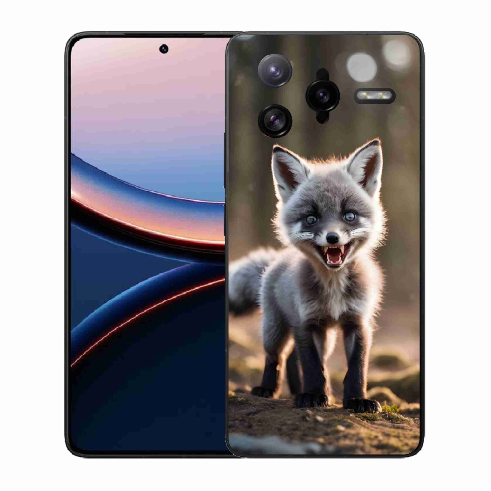 Gelový kryt mmCase na Xiaomi Poco F7 Ultra - rozzuřená liška