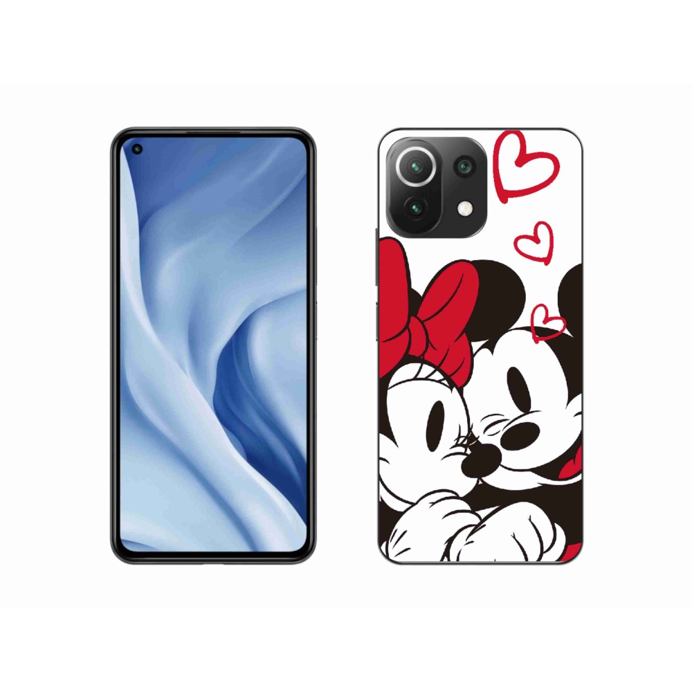 Gelový kryt mmCase na Xiaomi 11 Lite 5G NE - minnie a mickey