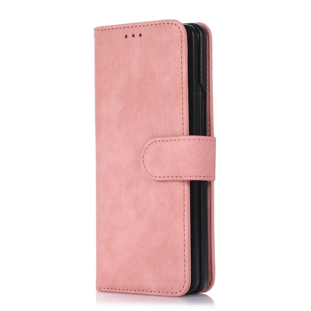 Wallet knížkové pouzdro na Samsung Galaxy Z Fold5 5G - růžovozlaté