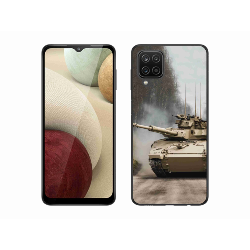 Gelový kryt mmCase na Samsung Galaxy A12 - tank 1