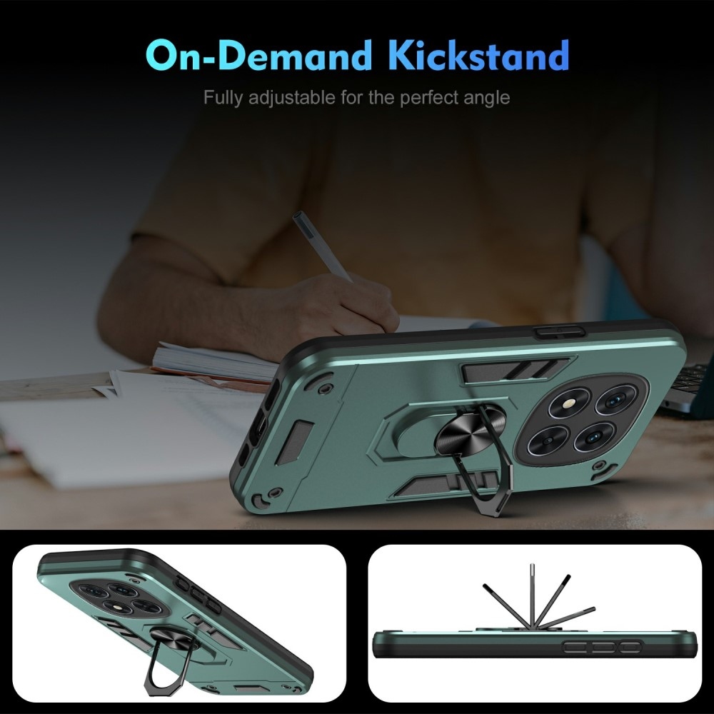 Defend odolný kryt na Xiaomi Redmi Note 14 Pro 5G/Poco X7 5G - zelený