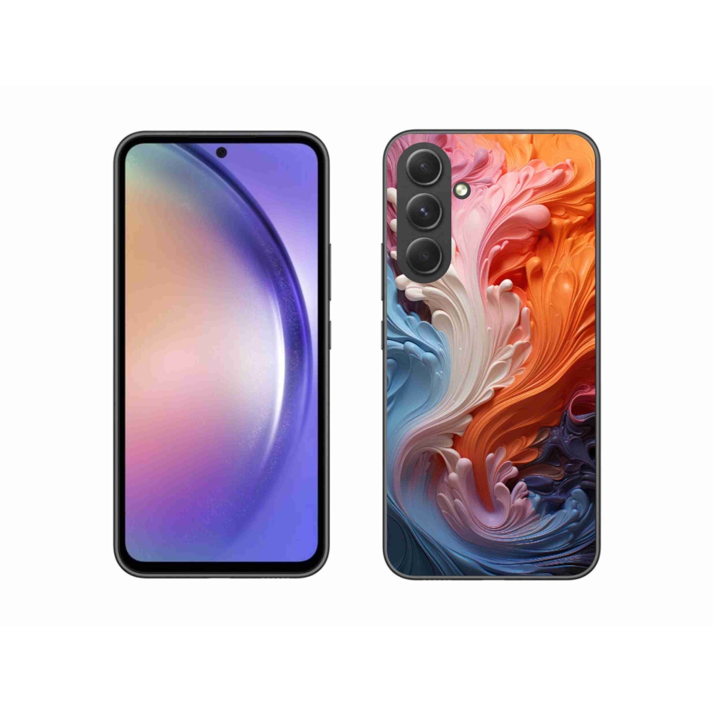 Gelový kryt mmCase na Samsung Galaxy A54 5G - abstraktní motiv 8