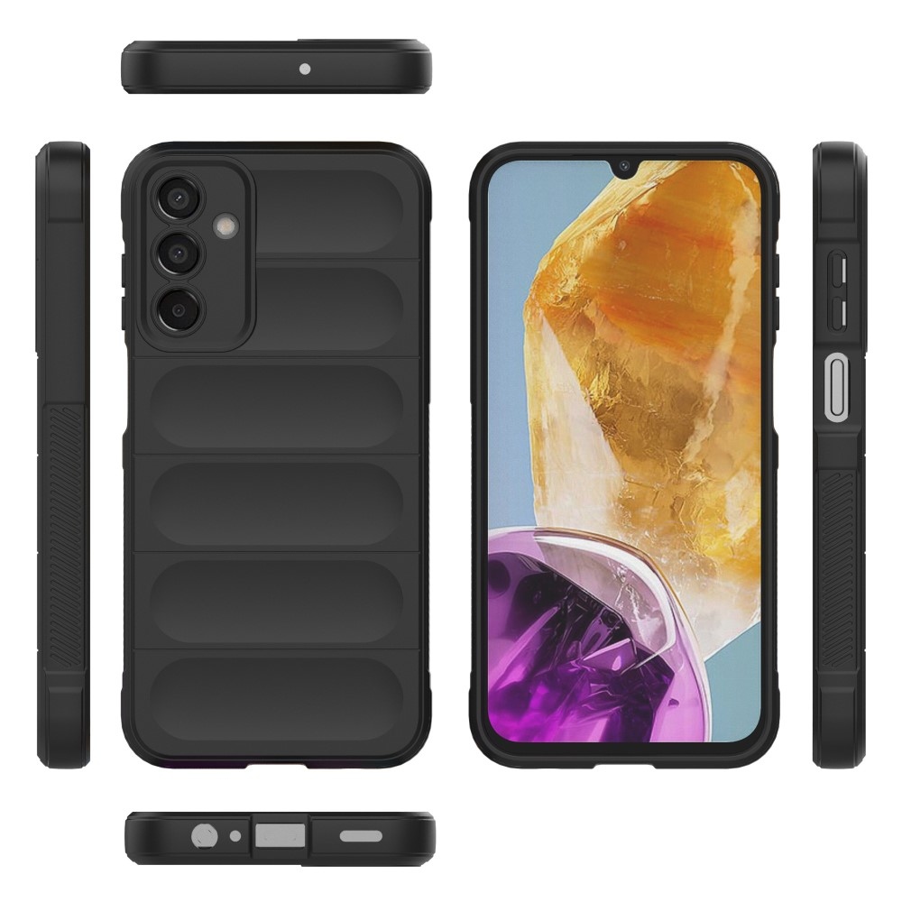 Rugg odolný gelový obal na Samsung Galaxy M15 5G - černý