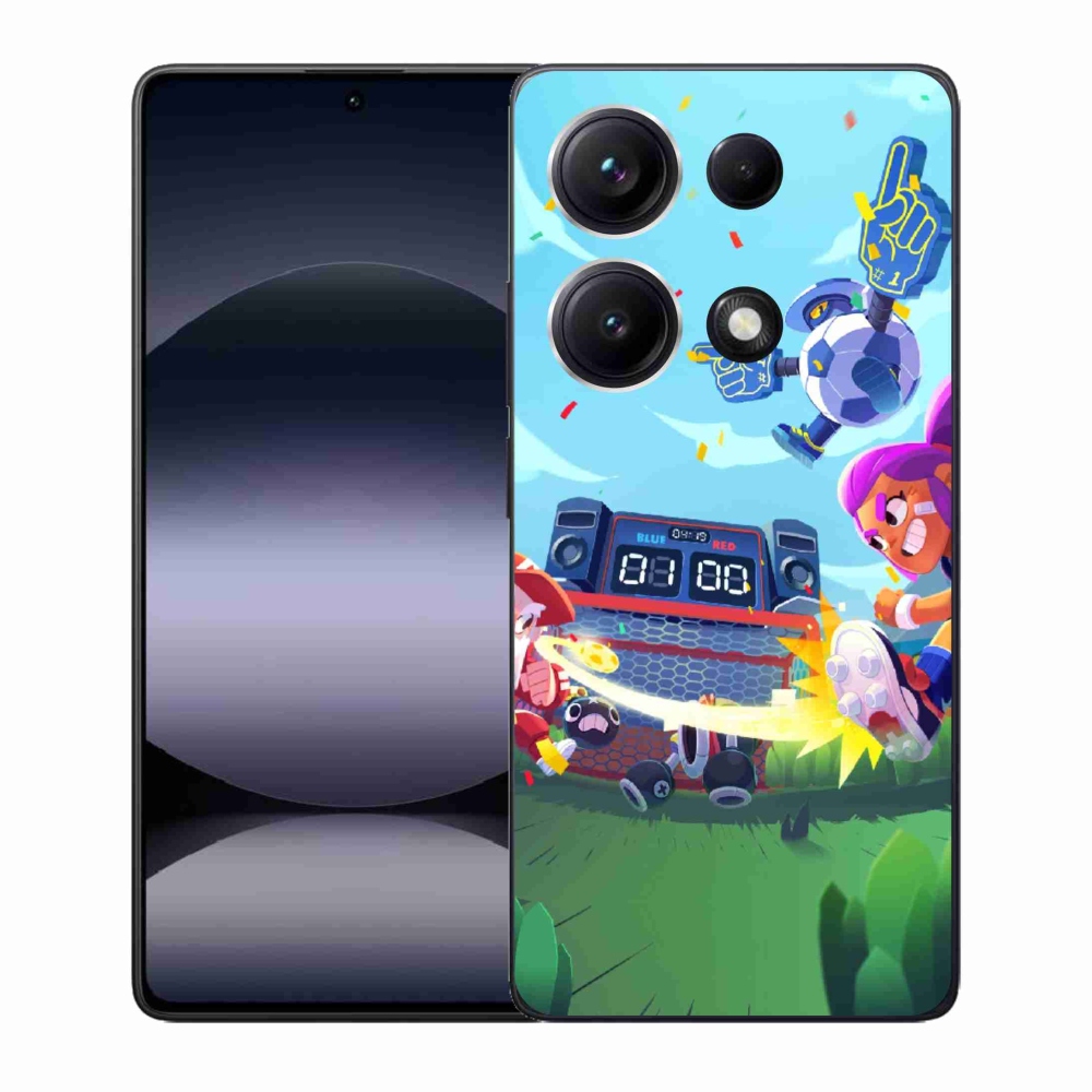 Gelový kryt mmCase na Xiaomi Redmi Note 14S - brawl stars 1