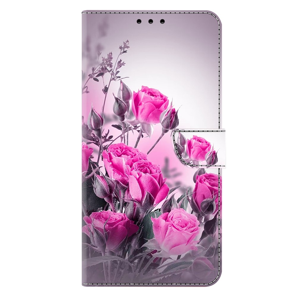 Firmly knížkové pouzdro na Samsung Galaxy A17 5G/A26 5G - růžové květy