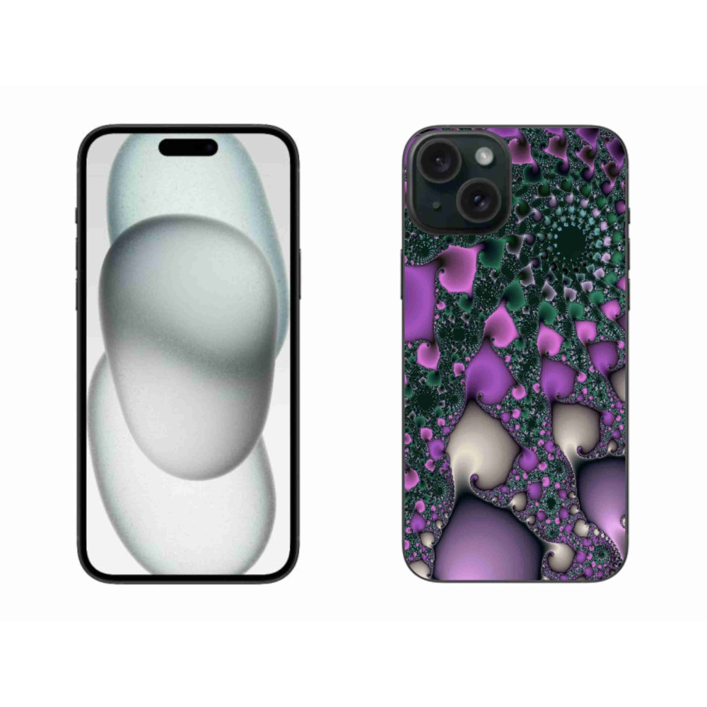 Gelový kryt mmCase na iPhone 15 Plus - abstrakt 7